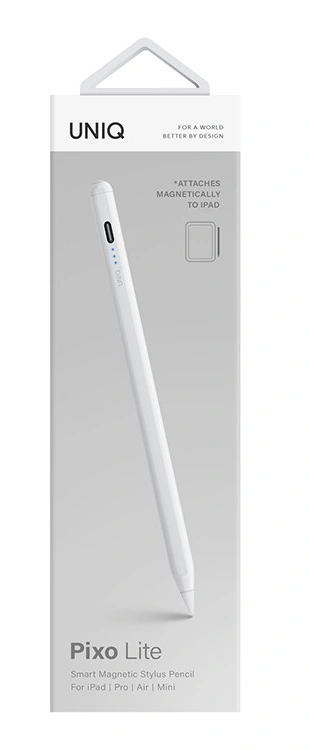Стилус Uniq PIXO LITE Magnetic Stylus for iPad, White (PIXOLITE-WHITE). Фото 2