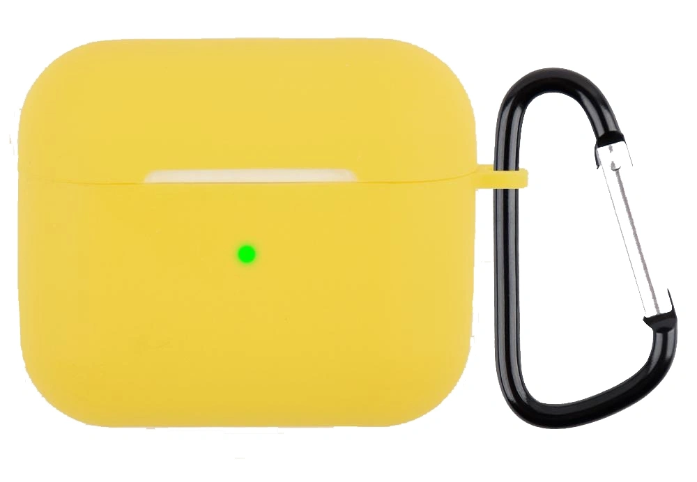 Чехол Silicone Case для наушников AirPods 3, Shiny Yellow. Фото 1