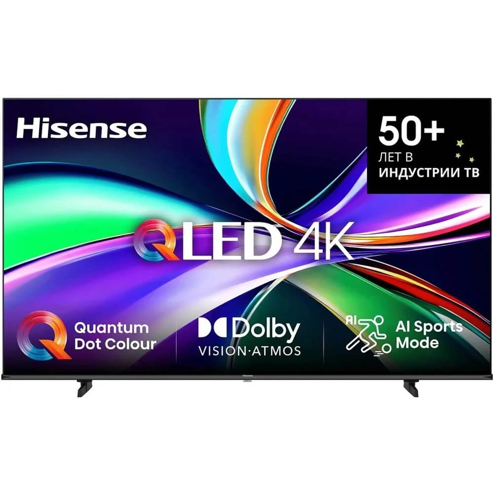 Телевизор Hisense 43E7Q (2025) 43" 4K UHD QLED Smart TV. Фото 1