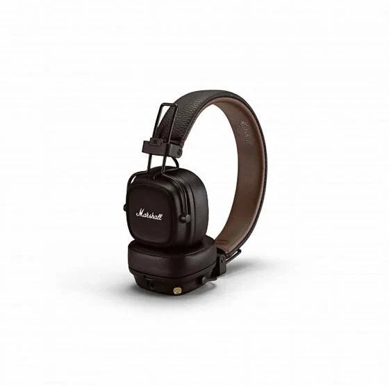 Беспроводные наушники Marshall Major IV, Коричневые. Фото 3