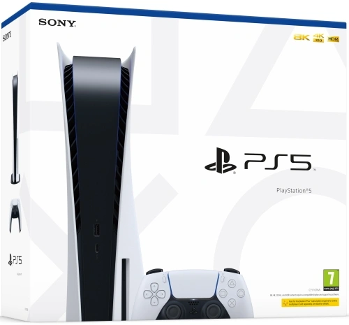 Игровая приставка Sony PlayStation 5, Белая. Фото 5