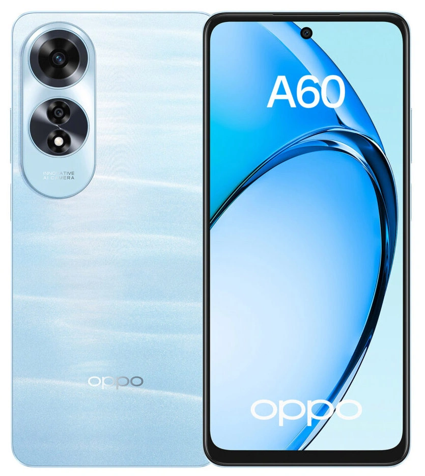 Смартфон Oppo A60 8/256Гб Голубой (CPH2631). Фото 1