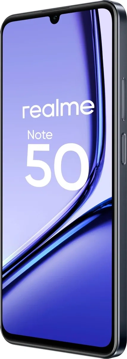 Смартфон Realme Note 50 3/64Гб Полуночный Чёрный (RMX3834). Фото 4