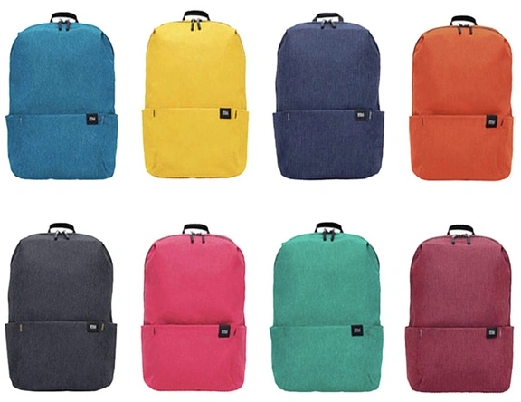 Рюкзак XiaoMi Mi Colorful Small Backpack 2076, Чёрный. Фото 4