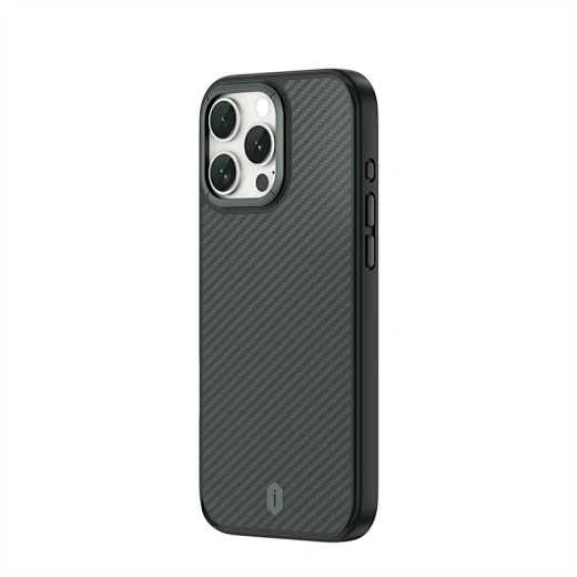 Накладка Wiwu для iPhone 16 Defense Ultra Kevlar, Black (DCC-205). Фото 4
