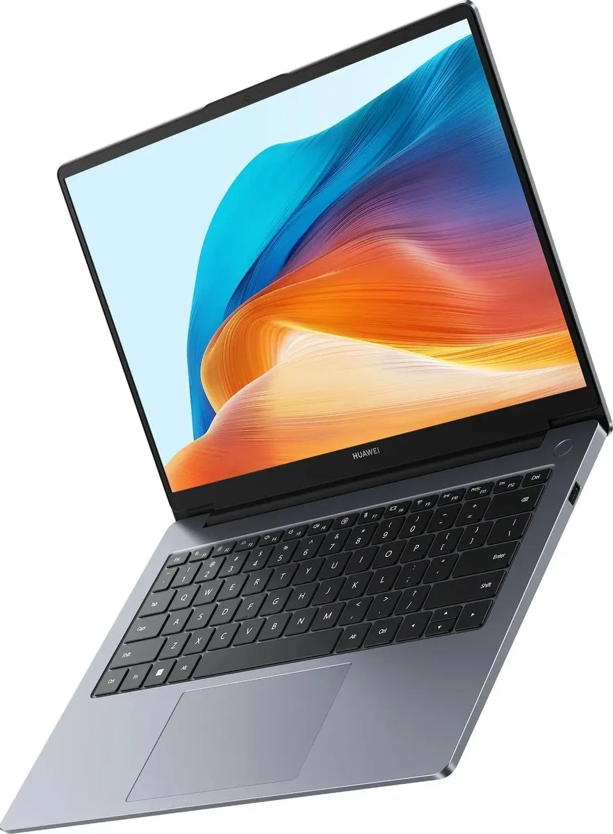 Huawei MateBook D 14 2024 Space Gray (MDG-X) (14", Intel Core i5 13420H, 16GB, 512GB SSD, Intel UHD Graphics, no OS) 53014BSB. Фото 3