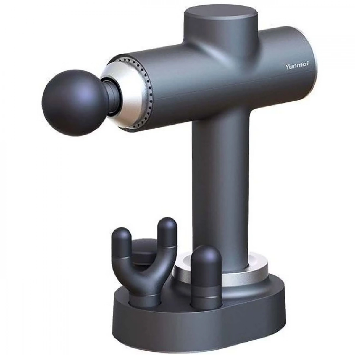 Фасциальный массажер-пистолет для тела с зарядной станцией Yunmai Slim Elegant, Black (MV-FG-0308). Фото 1