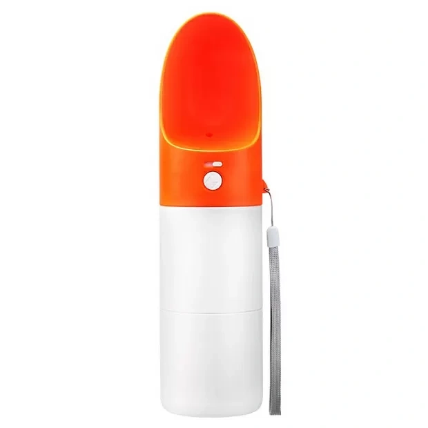 Поилка дорожная для животных Moestar Rocket Pet Multifunctional Portable Bottle, Оранжевый (MS0010001). Фото 1