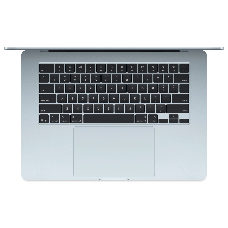 Apple MacBook Air 15" 2025 Небесно-голубой (MC7C4) (M4, 10C CPU/10C GPU, 16 ГБ, 512 ГБ SSD). Фото 2