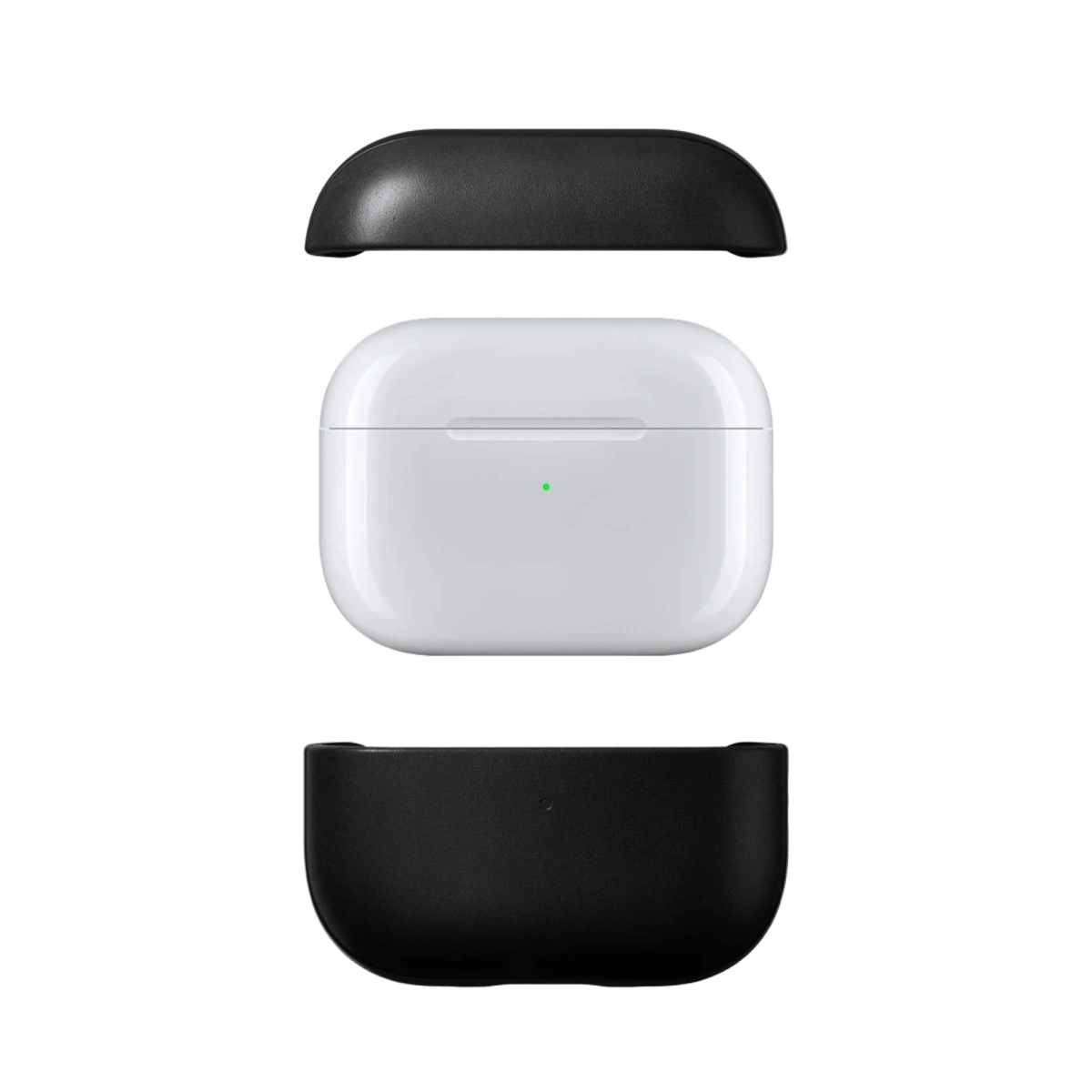 Чехол Nomad Leather Case для наушников AirPods Pro 2, Black (NM01996385). Фото 8