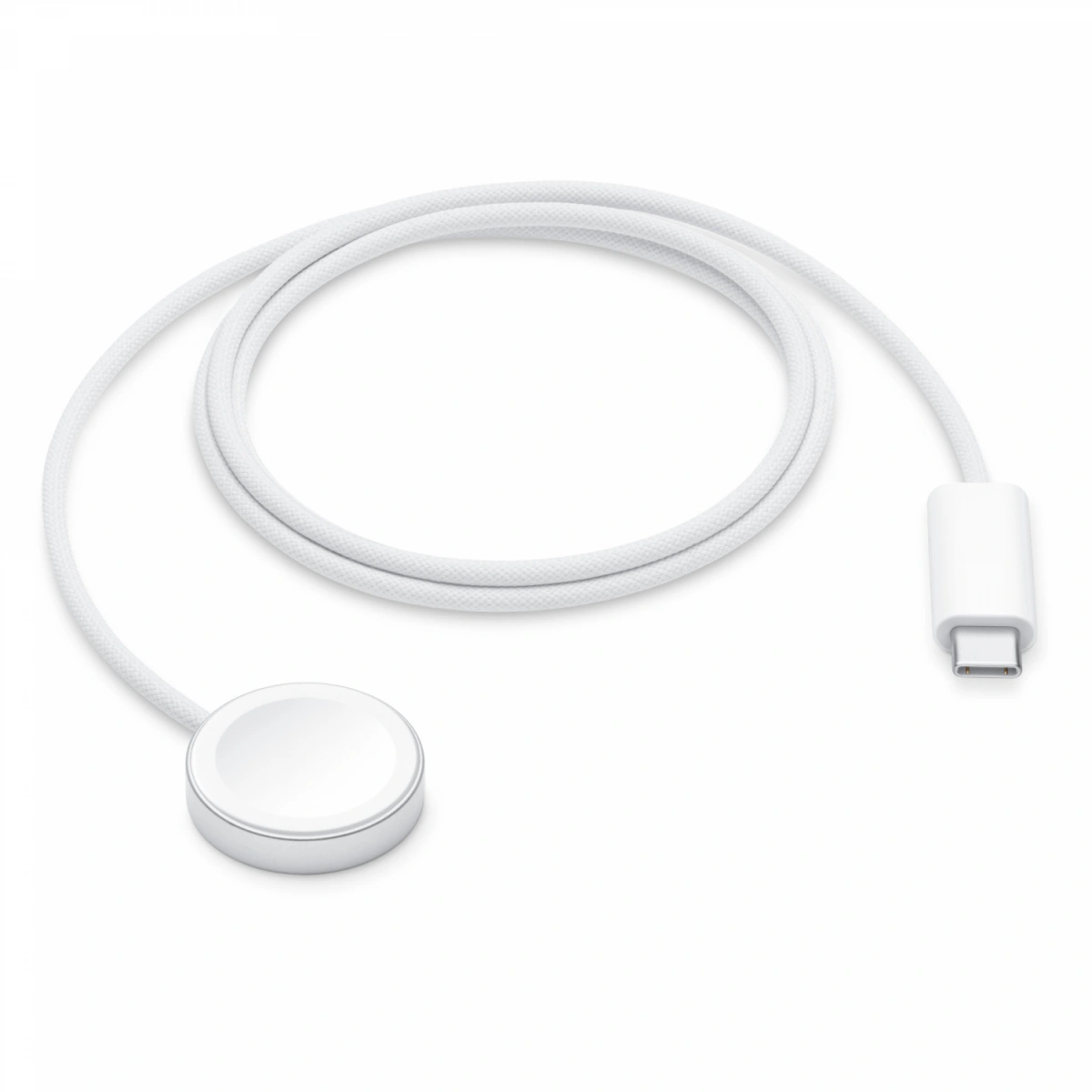 Беспроводное зарядное устройство Apple Watch Magnetic Fast Charger to USB-C 1m (MT0H3FE). Фото 1