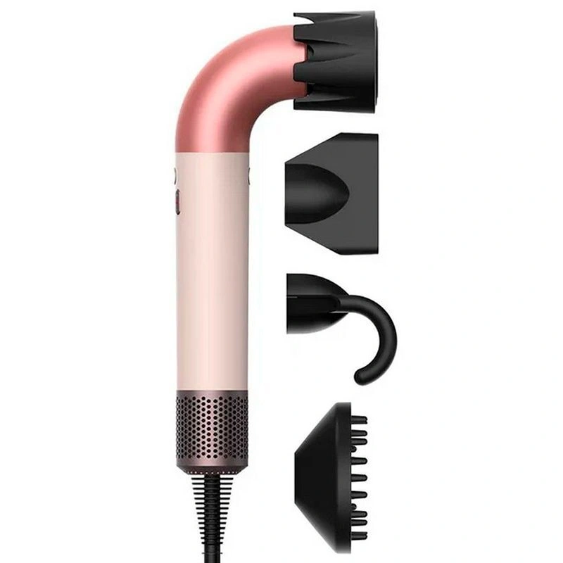 Фен для волос Beheart Hair Dryer X11 Pro, Pink (6 насадок). Фото 1