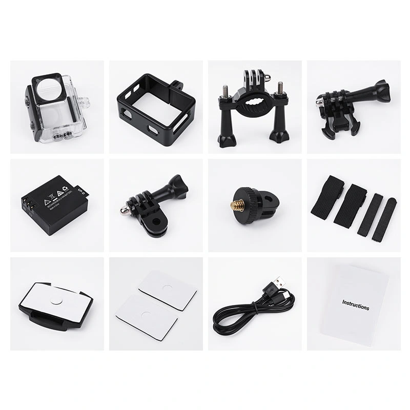 Экшн-камера Hoco DV102 4K, Чёрный. Фото 5