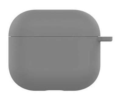 Чехол Silicone Case для наушников AirPods 3, Gray. Фото 1