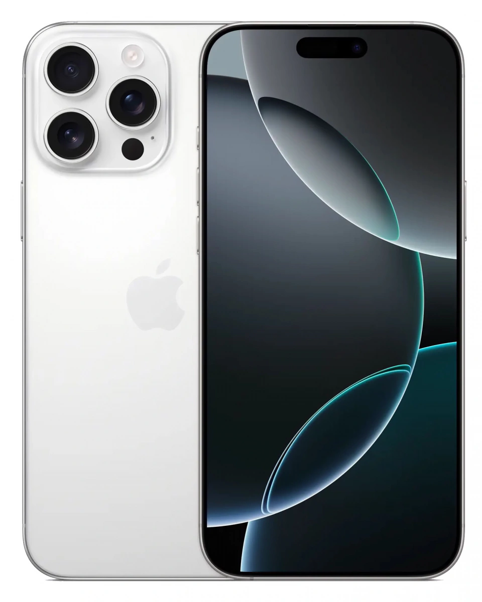 Смартфон Apple iPhone 16 Pro 256Gb White Titanium (eSIM) (Без RuStore). Фото 1