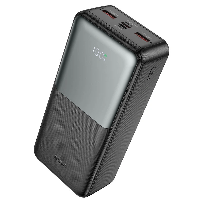 Внешний аккумулятор Hoco J136B Sirui 22.5W+PD20W 30000mAh, Black. Фото 1