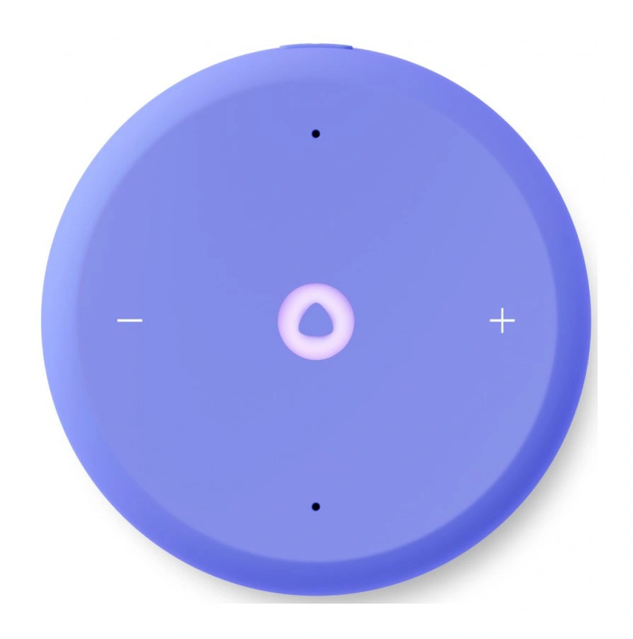 Умная колонка Яндекс Станция Лайт 2, Фиолетовая (YNDX-00026VIO). Фото 3