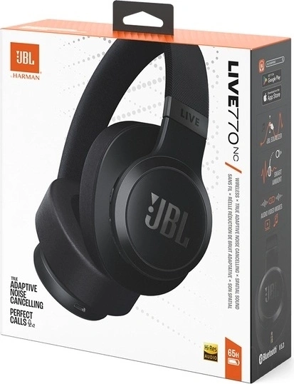 Беспроводные наушники JBL Live 770NC, Черный. Фото 8