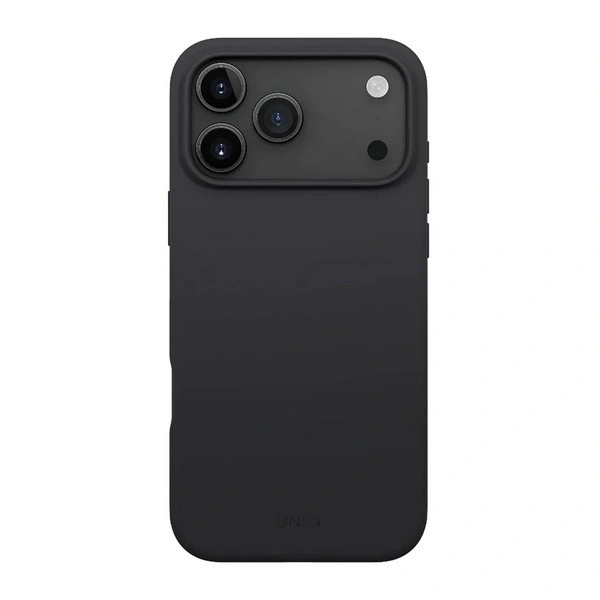Накладка Uniq для iPhone 17 Pro Max LINO (Magsafe), Тёмно-серый (IP6.9P(2025)-LINOMCGRY). Фото 2