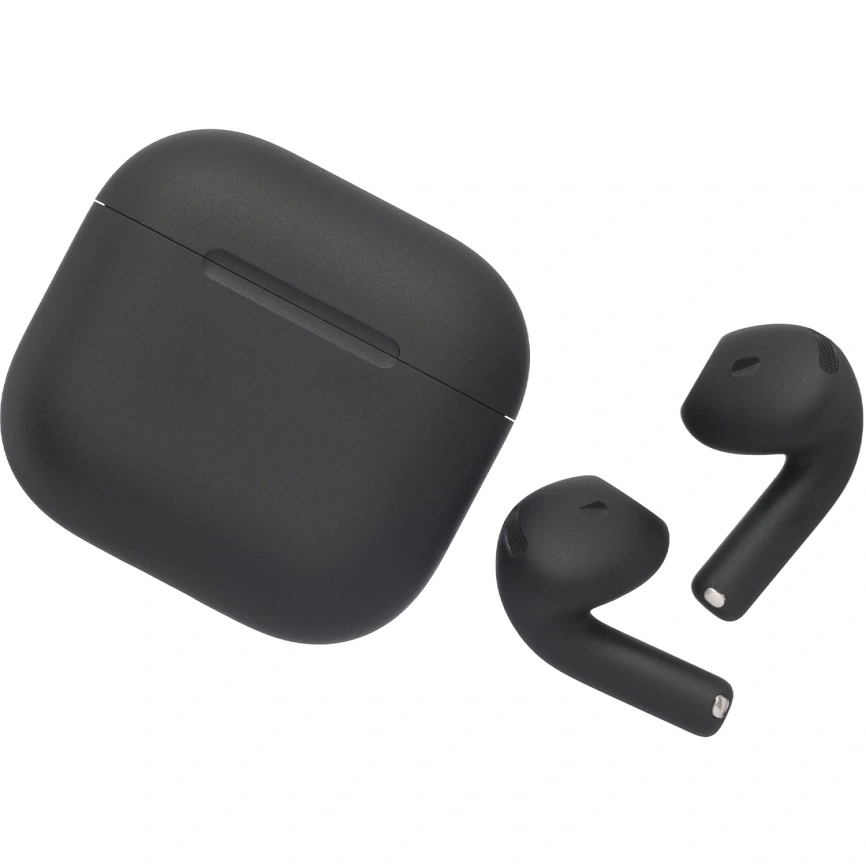 Беспроводные наушники Apple AirPods 4 ANC Color с шумоподавлением (Чёрный матовый). Фото 3