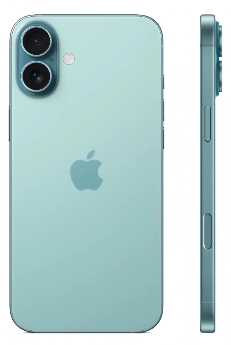 Смартфон Apple iPhone 16 128Gb Teal (eSIM+SIM) (Без RuStore). Фото 2