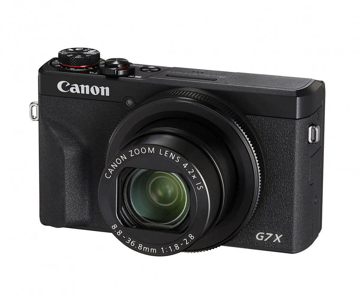 Фотоаппарат зеркальный Canon PowerShot G7 X Mark III, Чёрный. Фото 1