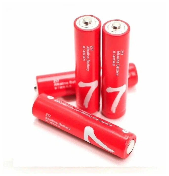 Батарейки ZMi Rainbow ZI7 типа AAA 1.5V (4 шт.). Фото 1