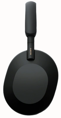 Беспроводные наушники Sony WH-1000XM5/B с шумоподавлением, Чёрные. Фото 4