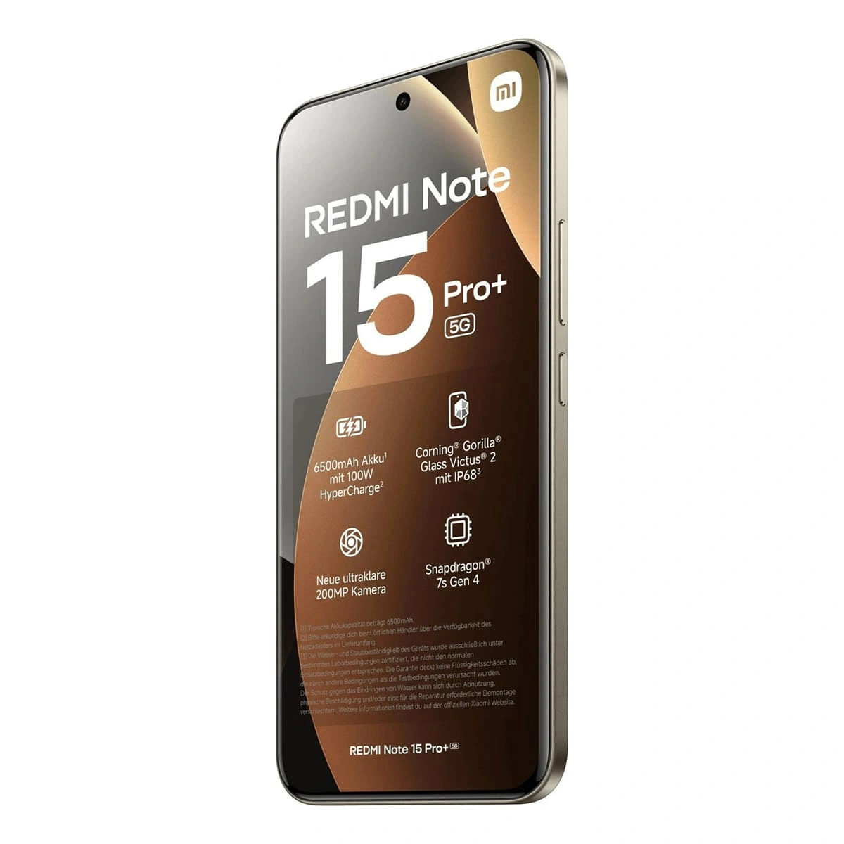 Смартфон Redmi Note 15 Pro Plus 5G 12/512Гб Коричневый мокко. Фото 3