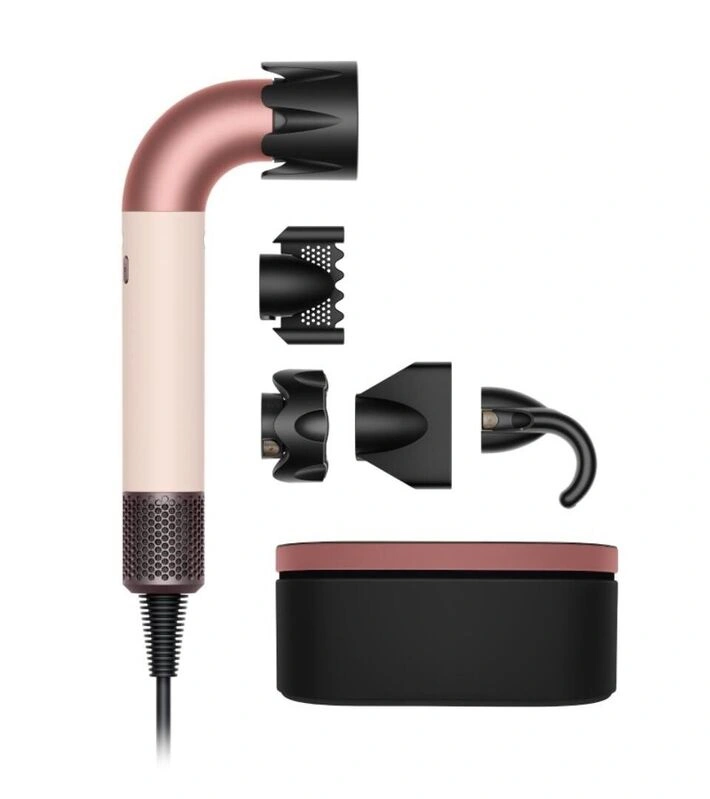 Фен Dyson Supersonic R HD17 Professional, Ceramic Pink/Rose Gold (Подарочный кейс для хранения). Фото 1