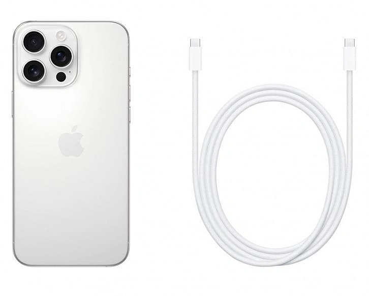 Смартфон Apple iPhone 16 Pro Max 256Gb White Titanium (eSIM) (Без RuStore). Фото 5