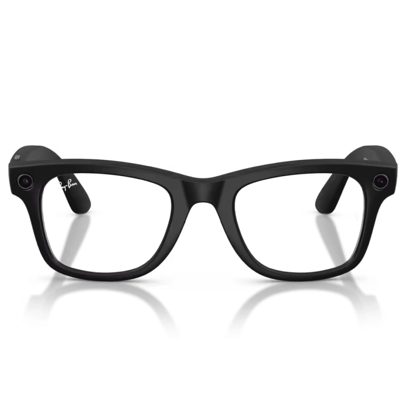 Умные очки Ray Ban Wayfarer (Gen 2) RW4012 Матовый черный/Прозрачный L 155-53mm (601SSB). Фото 2