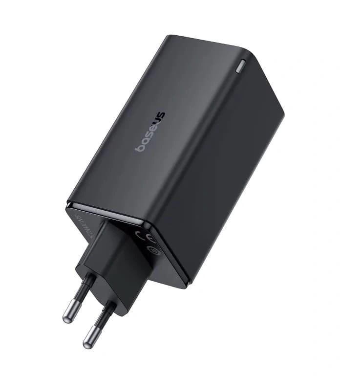 Сетевое зарядное устройство Baseus GaN6 Pro Fast Charger 2C+2U 100W, Чёрное (P10162705112-00). Фото 4
