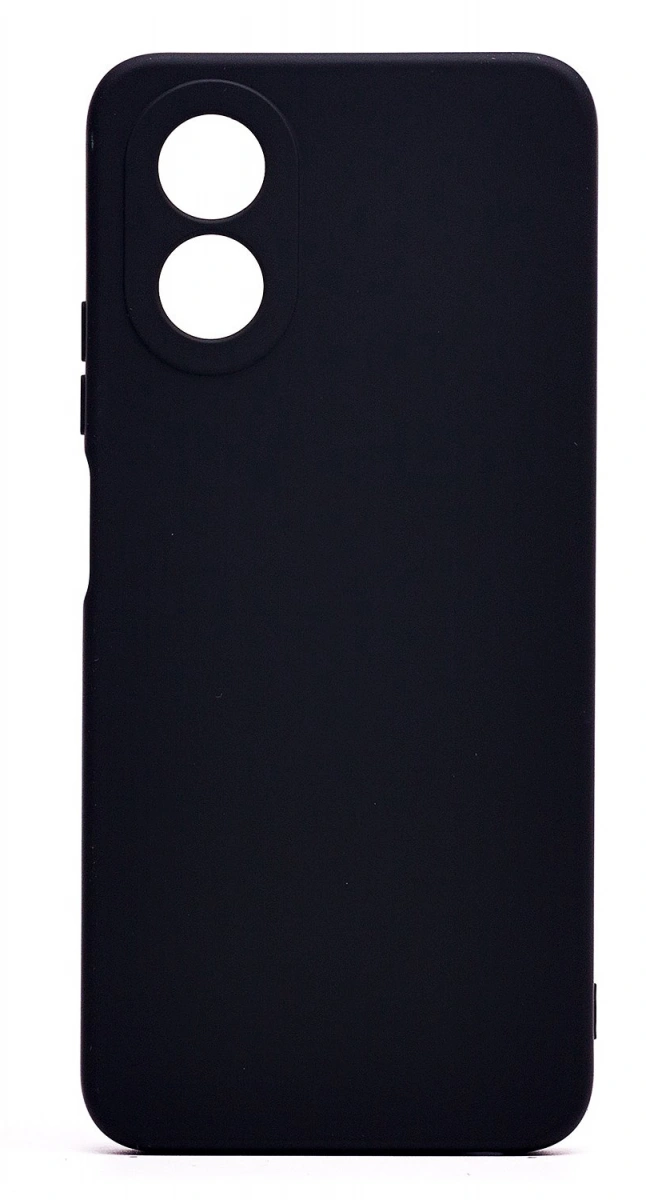 Накладка Activ Silicone Case для Oppo A38, Чёрная. Фото 1