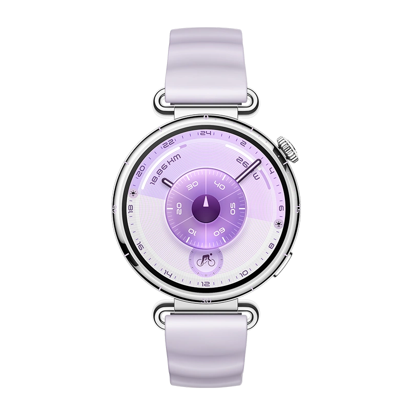 Смарт-часы Huawei Watch GT 6 41мм, Фиолетовый, Ремешок сиреневый из фторэластомера (KSU-B19). Фото 2