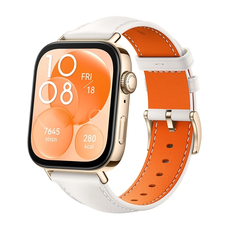 Умные часы Huawei Watch Fit 3, Белый из кожи (SLO-B19). Фото 1