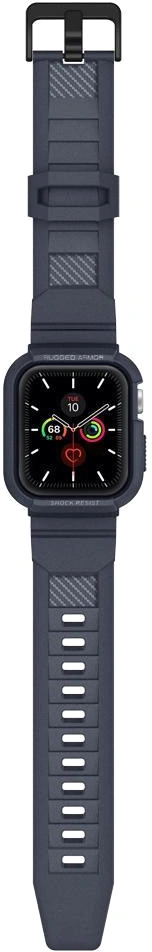 Чехол Spigen Rugged Armor Pro для Apple Watch (44mm), Угольно-серый (ACS00819). Фото 4