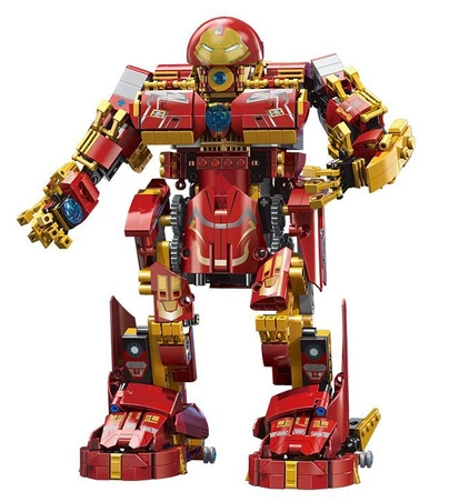 Конструктор Mould King Robot 15039. Робот Халкбастер, 1000 деталей, пульт ДУ, двигатель.. Фото 2