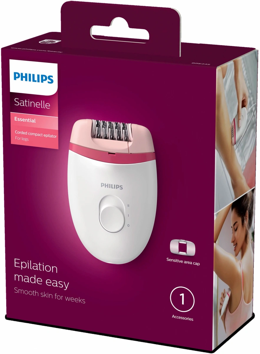 Эпилятор Philips Satinelle Essential BRE235/00. Фото 6