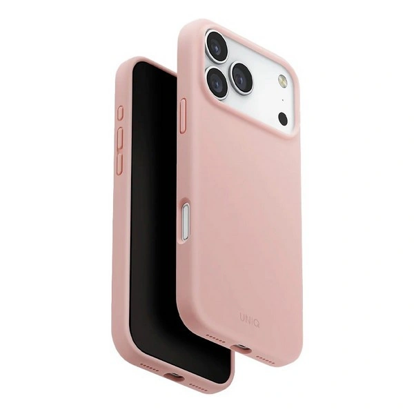 Накладка Uniq для iPhone 17 Pro Max LINO (Magsafe), Розовый (IP6.9P(2025)-LINOMBPNK). Фото 1