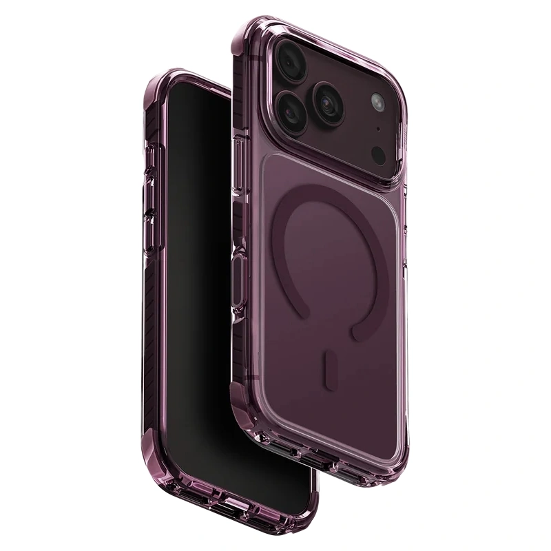 Накладка Uniq для iPhone 18 Pro / iPhone 17 Pro Combat Triple-Layered Protective Case (MagSafe), Deep Burgundy (IP6.3P(2026)-COMMDBRG). Фото 1