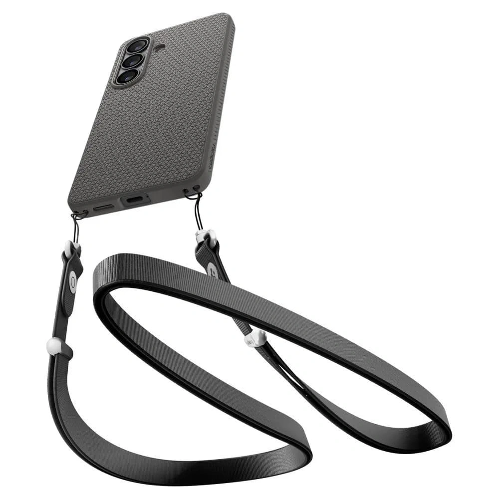 Накладка Spigen Liquid Air для Samsung Galaxy S26 Plus, Мраморно-серая (ACS11211). Фото 2