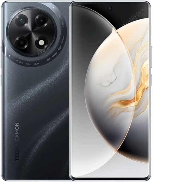 Смартфон Tecno Camon 30S 8/128Gb Celestial Black (CLA5). Фото 1