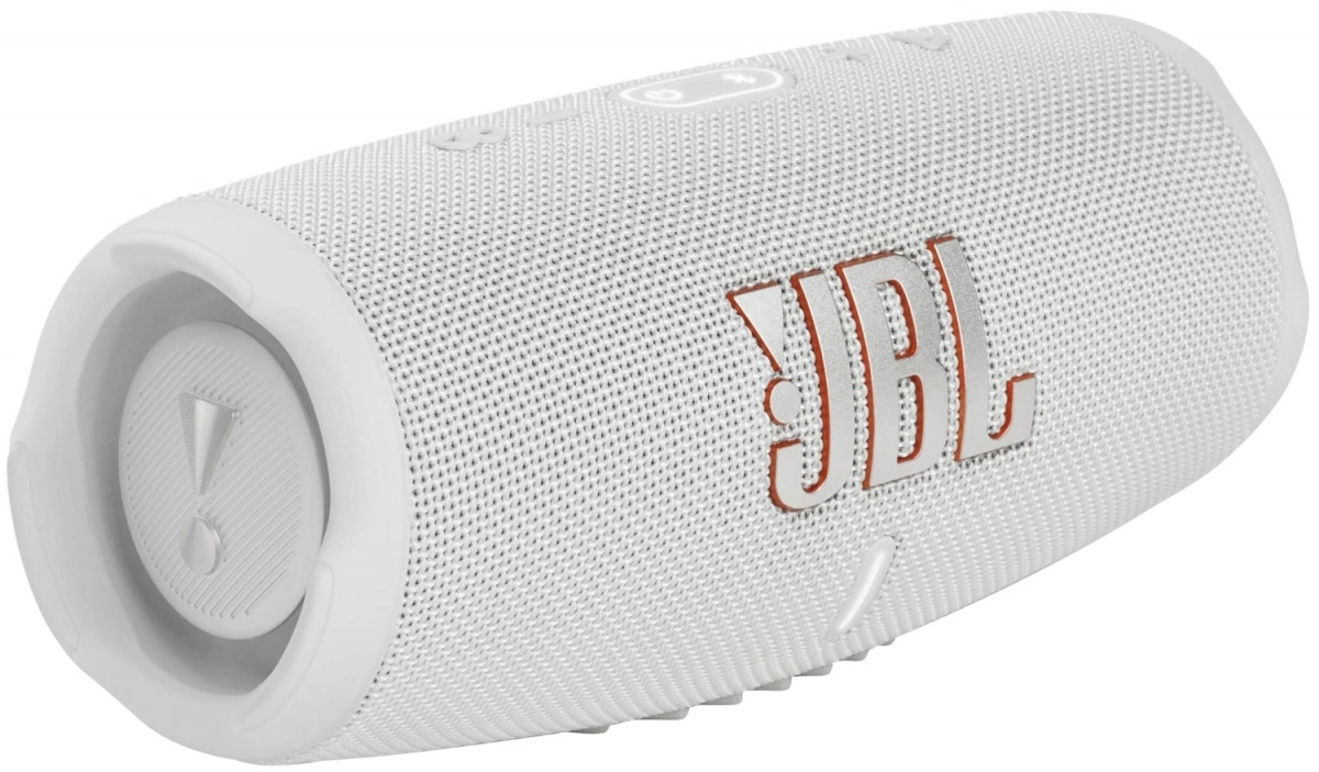 Беспроводная акустика JBL Charge 5 White (JBLCHARGE5WHT). Фото 2