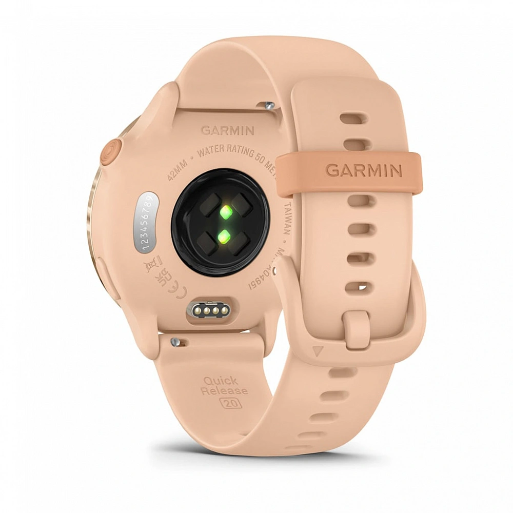 Умные часы Garmin Vivoactive 6 Metallic Pink Dawn with Pink Dawn Band (010-02985-43). Фото 5