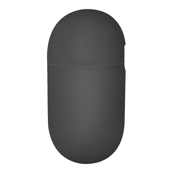 Чехол Uniq для наушников AirPods 4 LINO Liquid silicone, Grey (AIRPODS(2024)-LINOGRY). Фото 3