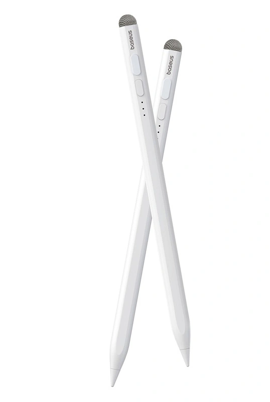 Стилус Baseus Smooth Writing 2 Series с LED-индикатором (кабель type-C), Белый (P80015802213-00). Фото 3
