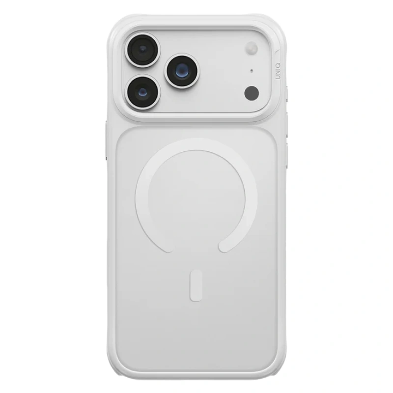 Накладка Uniq для iPhone 18 Pro Max / iPhone 17 Pro Max Veren Frosted Shield Case (MagSafe), Chalk Frost (IP6.9P(2026)-VERNAFMCFST). Фото 2