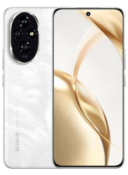 Смартфон Honor 200 12/256Гб Лунный белый (ELI-NX9). Фото 1