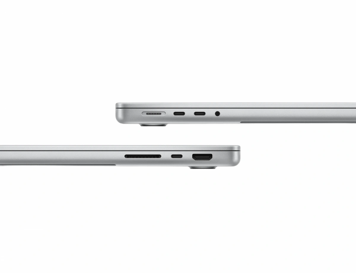 Apple MacBook Pro 14" (2024) 512Gb Silver (MX2E3) (M4 Pro 12C CPU/16C GPU, 24 ГБ, 512ГБ SSD). Фото 4